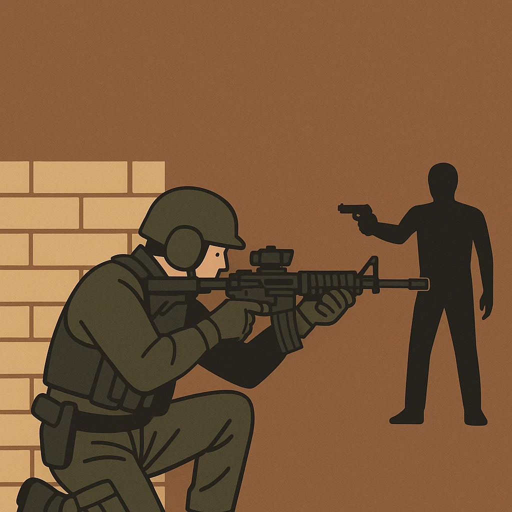 The Advantages of Utilizing Cover When Engaging Threats